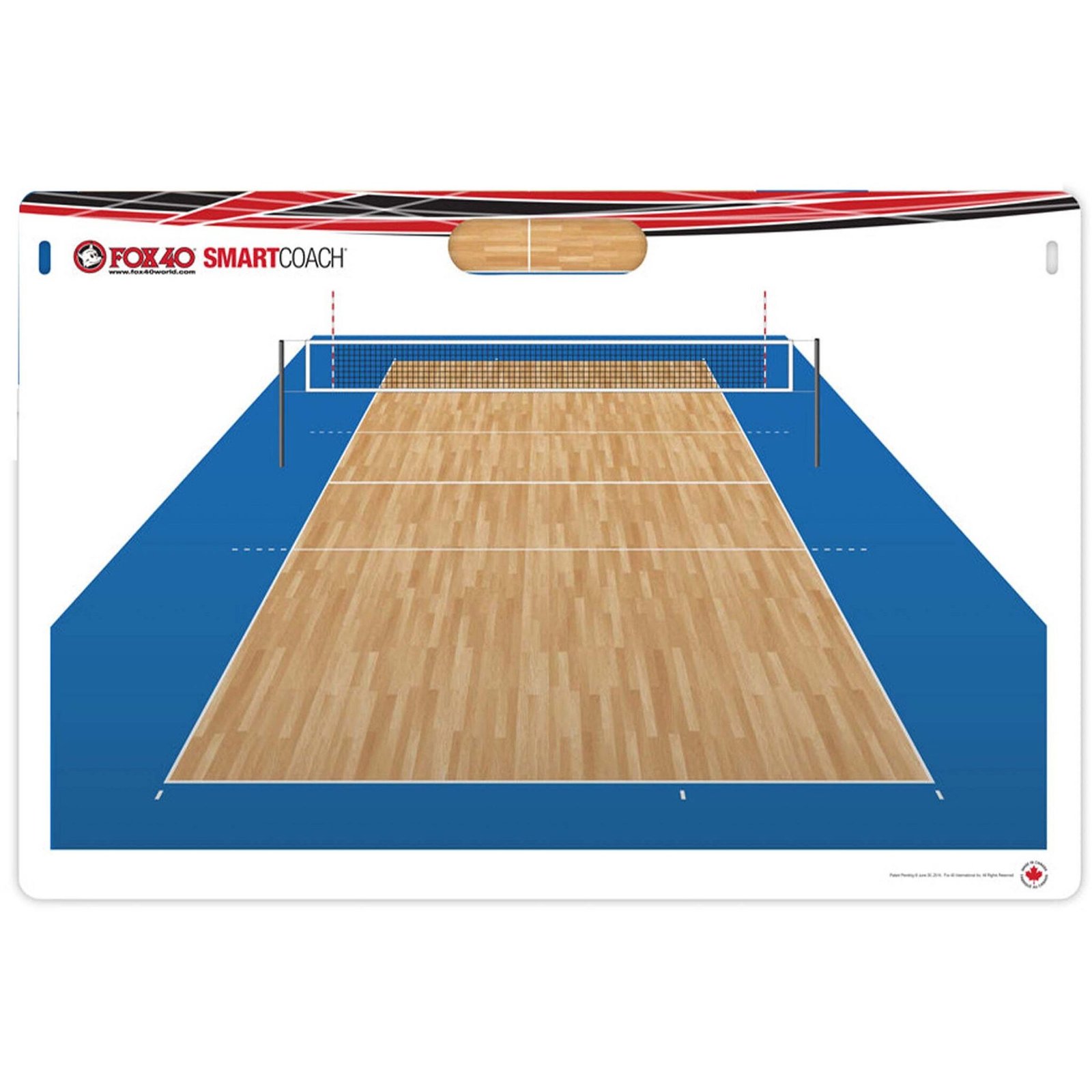 FOX 40 Smartcoach Pro Rigid Carry Board Volleyball 52010045-101 view 2
