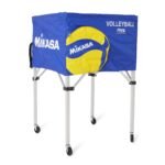 Mikasa AC-BC200W Volleyball Ball Cart with Emblem Blue 52010046-101 view 2