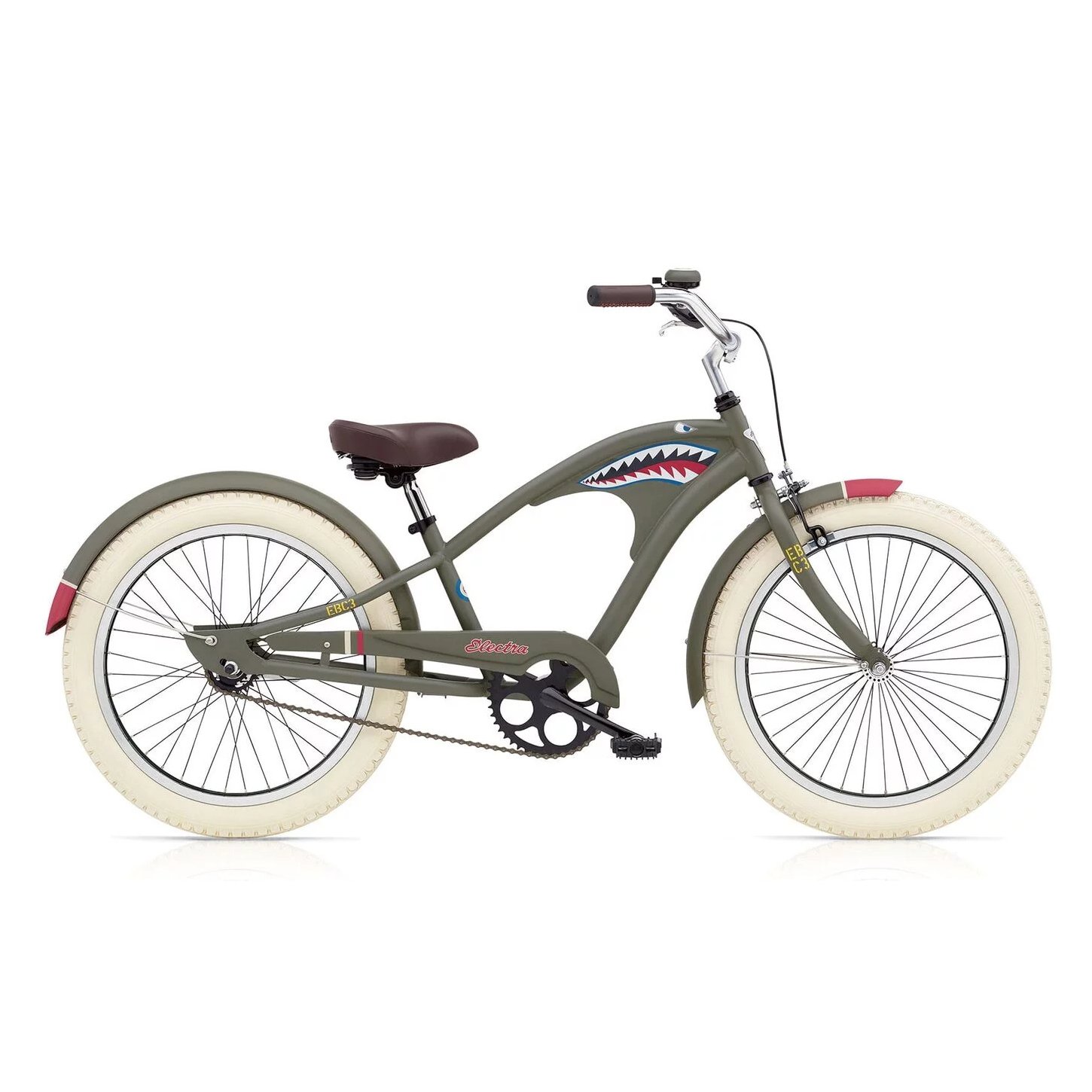 Electra Tiger Shark Boys 20-Inch Kids Bike Midway Grey 528785-D