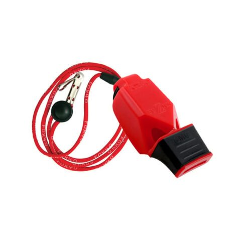 FOX 40 WHISTLE FUZIUN W LANYARD RED 86030108