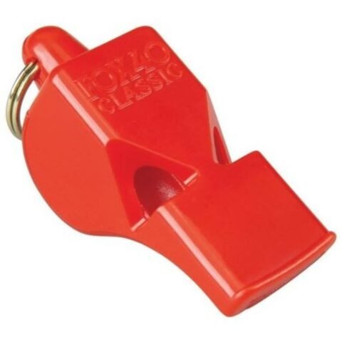 Fox 40 Whistle Classic Safety W/Lanyard-Red 9903-0108