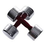 Set Of 2 Tufted Handle Dumbbells 2X8Kg - image 2