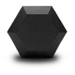 TA Sport Hex Rubber Dumbbells view 2