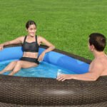 Bestway TruPrint Wicker 2.31 Inflatable Family Pool 54426 view 4