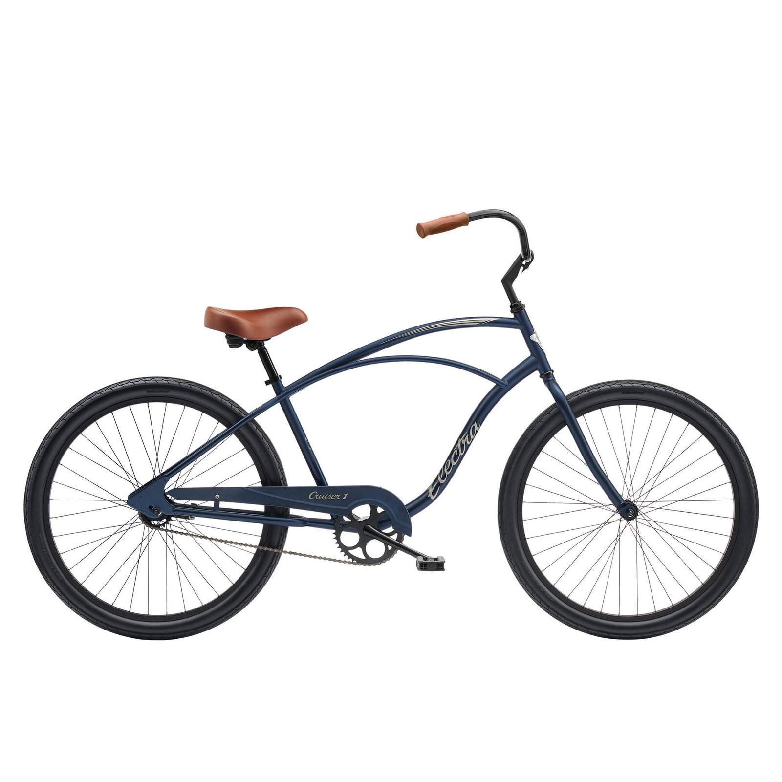 Electra Cruiser 1 Step-Over Teenage 24-Inch Bike Matte Indigo 571811-D