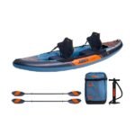 Jobe Gama Inflatable Kayak 2-Person Blue Orange 600024002