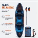 Jobe Gama Inflatable Kayak 2-Person Blue Orange 600024002 view 4