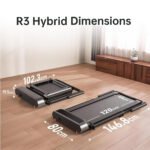 King Smith R3 Hybrid Foldable Walking Pad with Walking & Running Modes 6977806880478 view 4