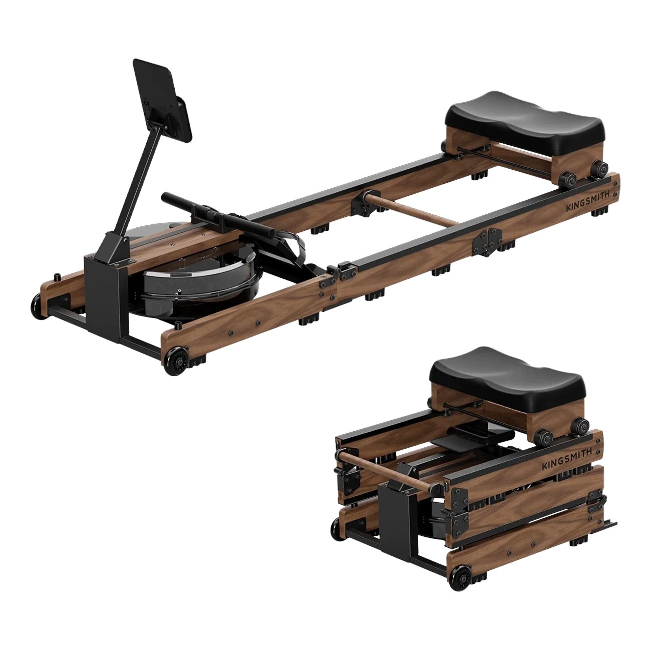 King Smith WR3L Water Rowing Machine Red Oak 6977806884599 view 2