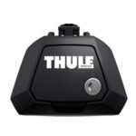 THULE Evo Raised Rail Roof Rack Foot Pack Black 710410 view 3