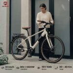 Mogoo Nomad 700C Electric Hybrid Bike view 4