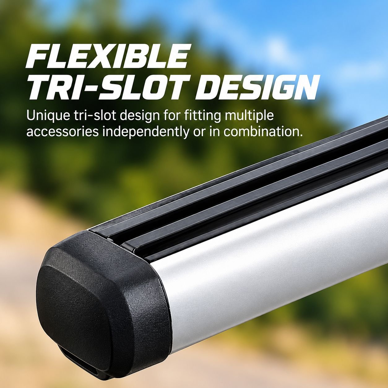 THULE ProBar Evo Roof Bar Heavy-Duty Aluminium Load Bars 2-Pack 175 cm 7313020026237 view 4