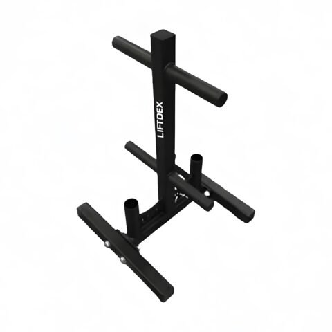 Liftdex 2 Level Plate Holder Tree with 2 Barbell Holder 800147