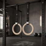 Liftdex Wooden Gymnastic Rings with Straps -Pair 800318 view 4