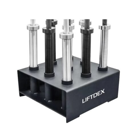 Liftdex 9 Bar Holder Storage for Barbells 801084