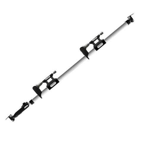 THULE Bed Rider 2-Bike Pickup Truck Bed Rack with Locking Skewers Aluminum 822XTR