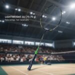 Ashaway Aerotec 800 Matt Badminton Racket with ATB 200 Bag 8887901004076 view 4