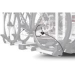 THULE Helium Platform XT 2-Bike Hitch Mounted Bike Rack Aluminum 904011 view 3
