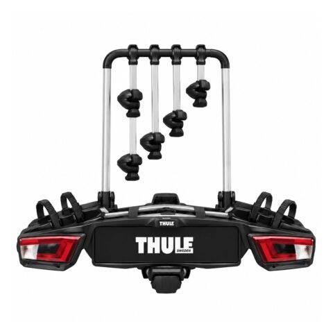 THULE VeloCompact 7-Pin Towbar 3-Bike Car Rack Black/Aluminum 926001