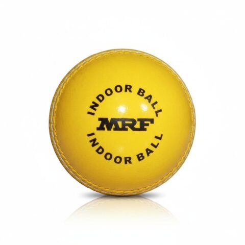 MRF Indoor Cricket Ball Yellow 93-72060