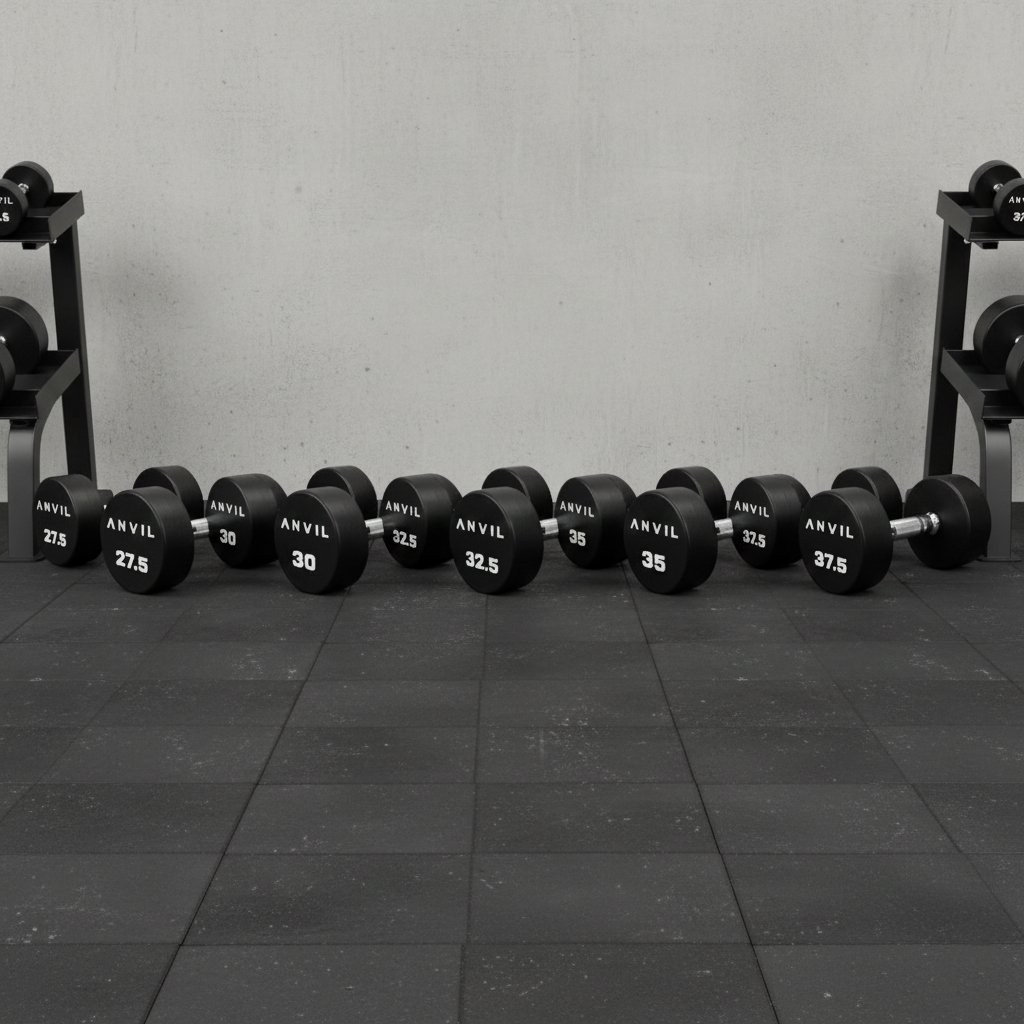 Anvil CPU Dumbbell Bundle 27.5 Kg to 50 Kg view 3