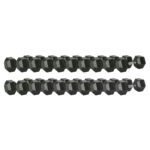 Anvil Rubber Hex Dumbbell Bundle 27.5 Kg to 50 Kg