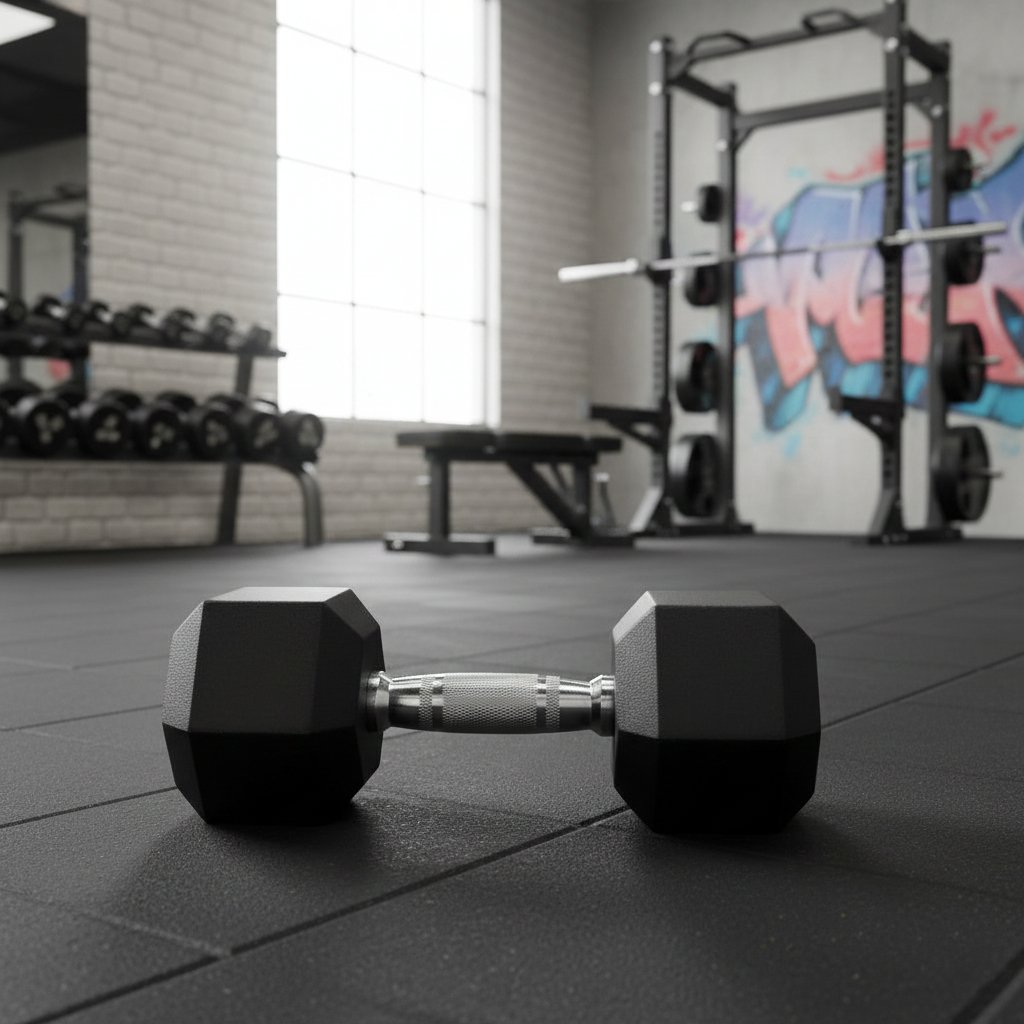Anvil Rubber Hex Dumbbell Bundle 27.5 Kg to 50 Kg view 3