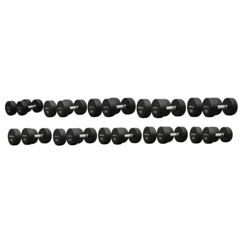 Anvil Urethane Round Dumbbell Bundle 27.5 Kg to 50 Kg