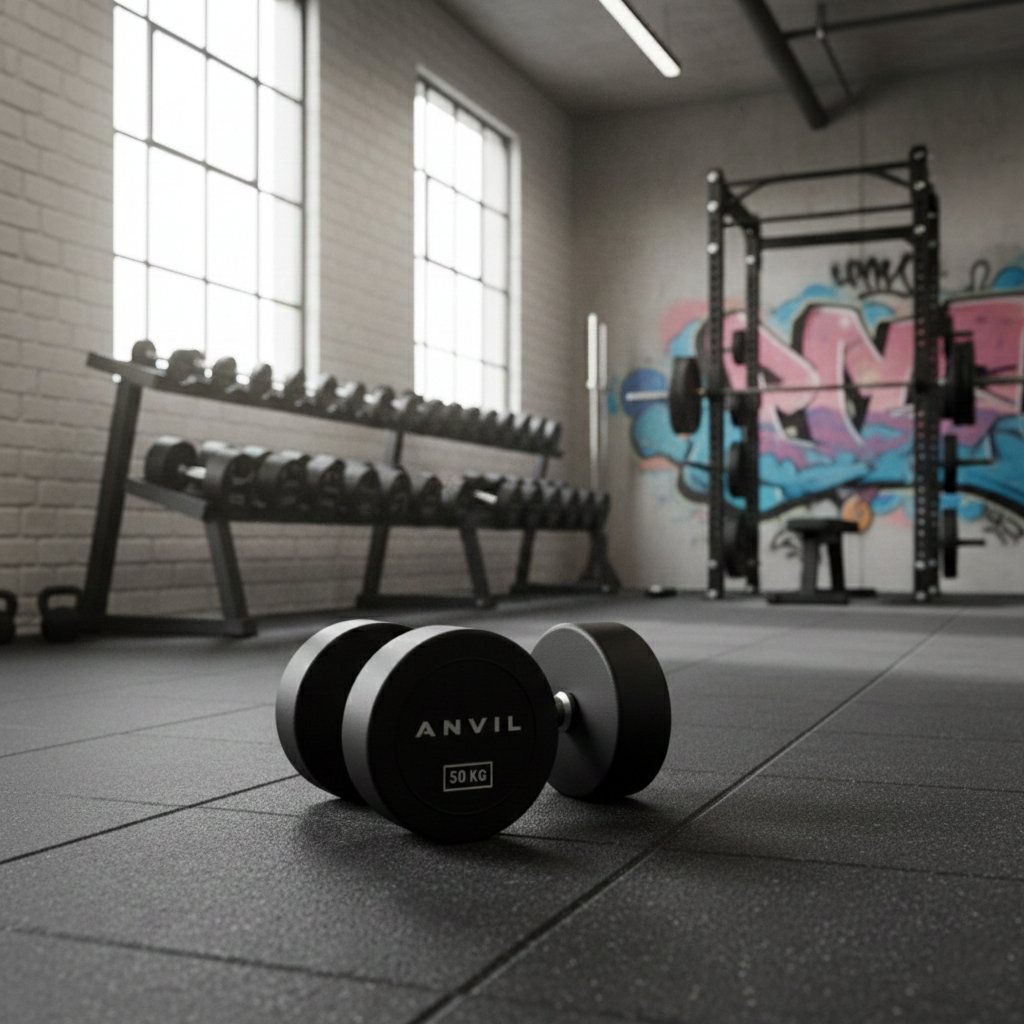 Anvil Urethane Round Dumbbell Bundle 27.5 Kg to 50 Kg view 4