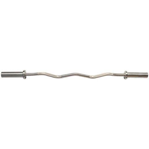Anvil 47-inch Hard Chromed EZ CURL Olympic Bar