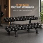 Armor Strength Dumbbell Rack 10 Pair Commercial Weight Storage Rack AS-KF1660 view 4
