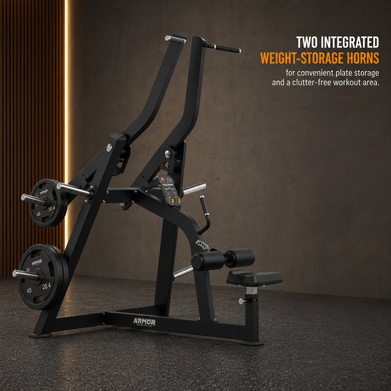 Armor Strength Lat Pulldown Machine Commercial Back Training Equipment AS-KP1016 view 4