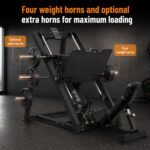 Armor Strength Leg Press Machine Commercial Plate Loaded Lower Body Training Equipment AS-KP1062-B view 2