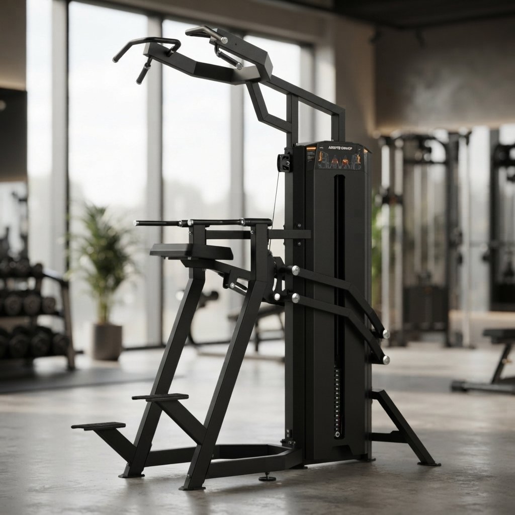 Armor Strength Assisted Chin Dip Machine Commercial Gym Upper Body Training Equipment AS-KS1072 view 4