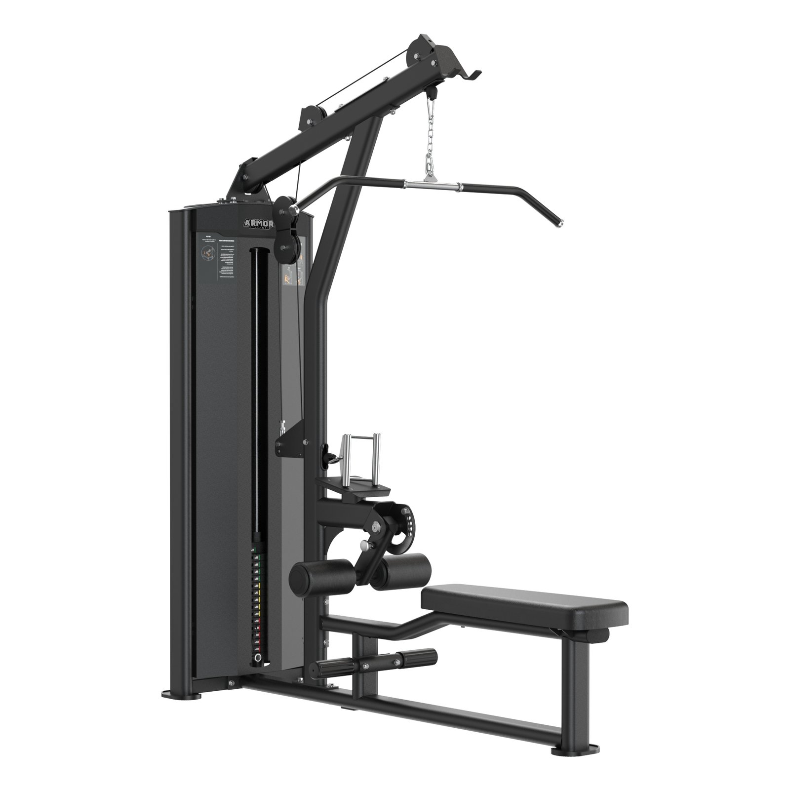 Armor Strength Lat Pulldown Seated Row Machine Dual Function Back Training Equipment AS-KSD1059