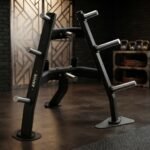 Armor Strength Olympic Plate Tree 8 Horn Commercial Weight Plate Storage Rack AS-OPT65 view 3