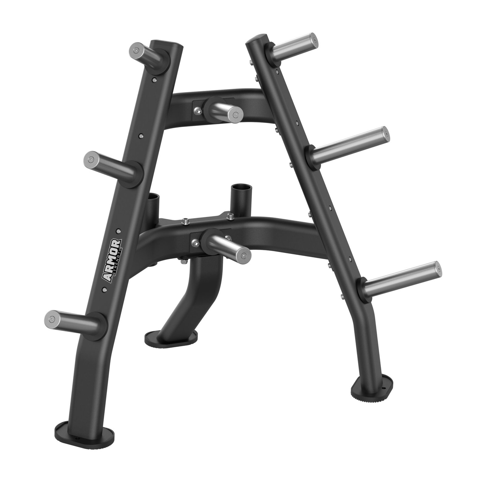 Armor Strength Olympic Plate Tree 8 Horn Commercial Weight Plate Storage Rack AS-OPT65