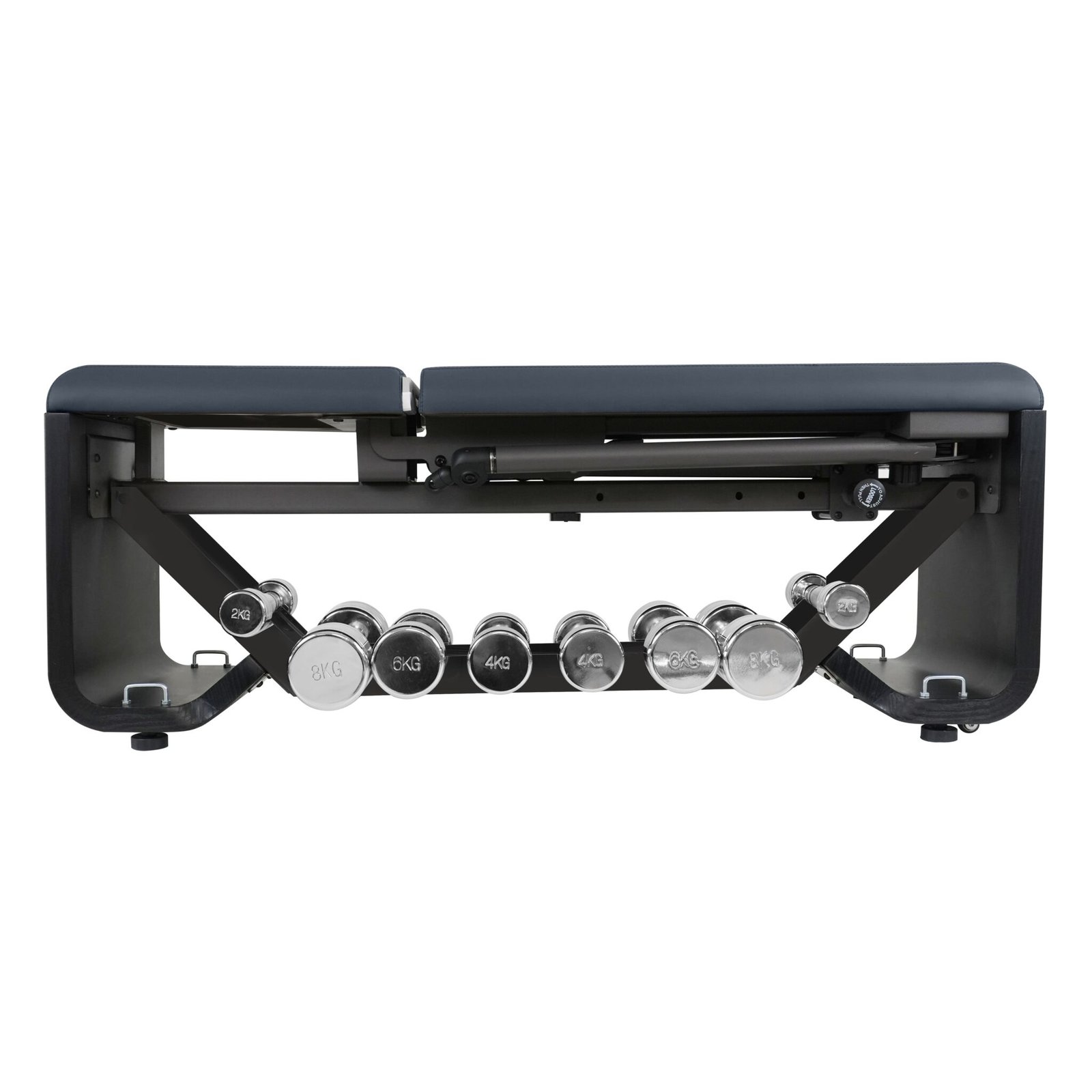 Axox Fitness Alpha All-in-One Fitness Bench Multi-Functional Strength Training System AX-EBT04-BLK