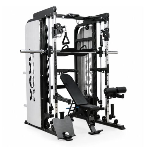 Axox Fitness Elite Pro Trainer Multi Gym Rack System with Bench AX-FT-GC012