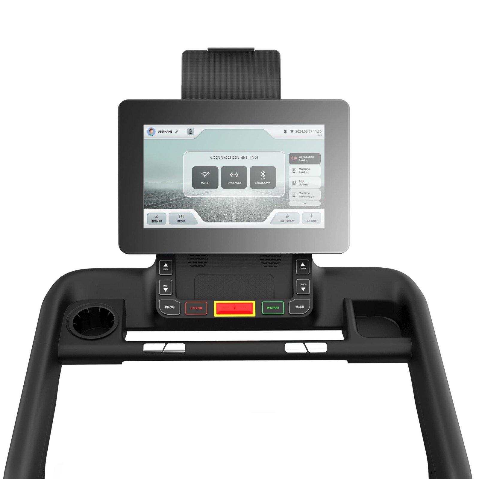 Axox Fitness Elevate T10 ENT Treadmill with 15.6" Touchscreen AX-T10-ENT view 3