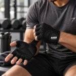 Axox Fitness Leather Fitness Gloves AX03GL-333 - view 3