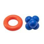 Axox Fitness High-Bounce Reaction Ball with Grip Flex Ring AX09RB-132