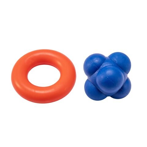 Axox Fitness High-Bounce Reaction Ball with Grip Flex Ring AX09RB-132