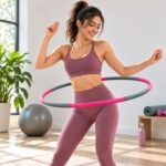 Axox Fitness Hula Hoop - Pink Grey AX12HH-026 - view 4