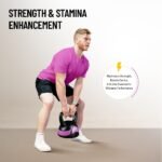 Axox Fitness Vinyl Kettlebell AX99KB-999 - view 3
