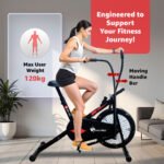 PowerMax BA-151 Home Use Air Bike image 2