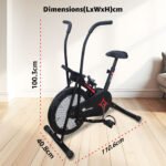 PowerMax BA-151 Home Use Air Bike image 3