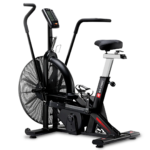PowerMax BA-2500C Commercial Air Bike with Steel Fan and LCD Display