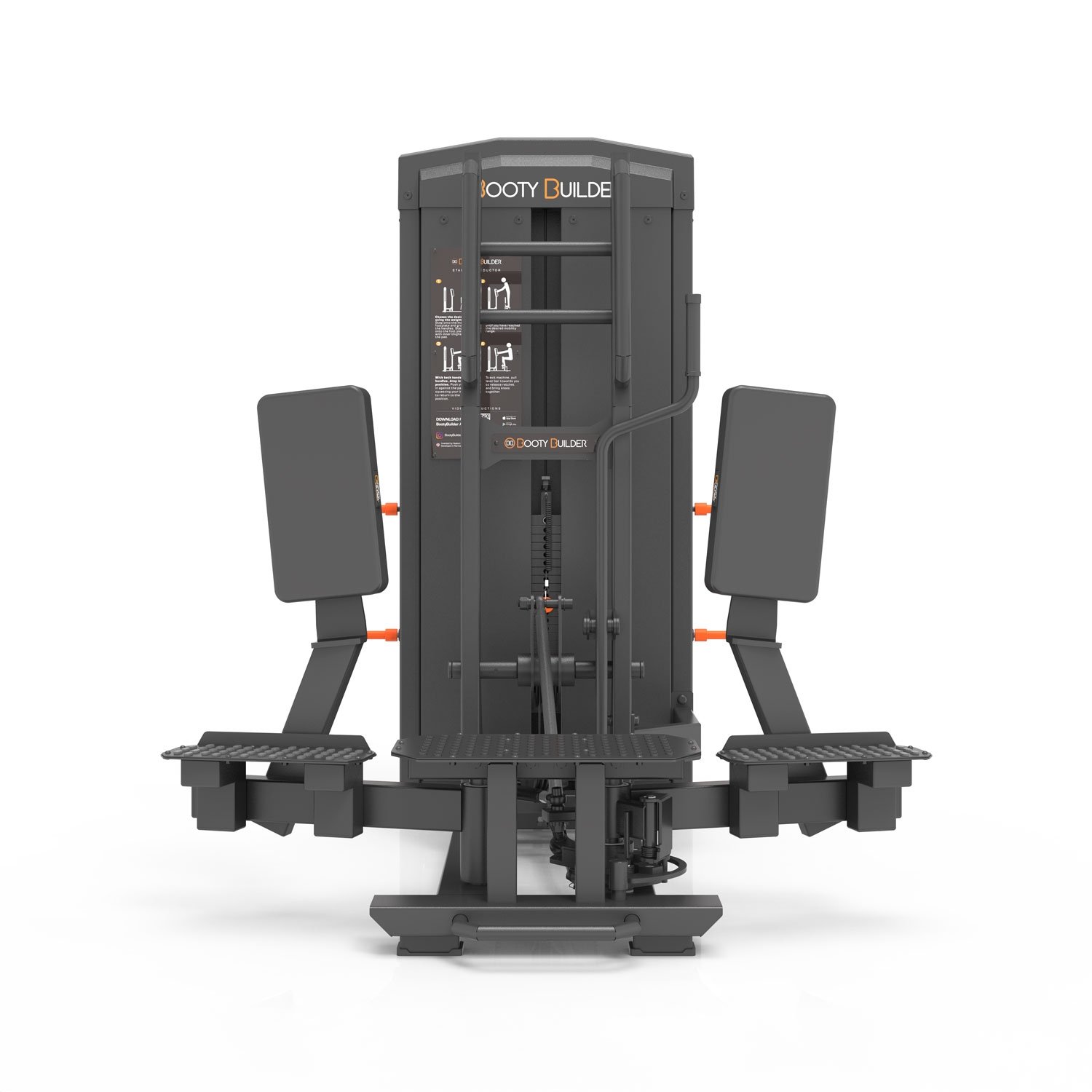 Booty Builder Standing Hip Adductor Machine BB-SA-STACK view 2