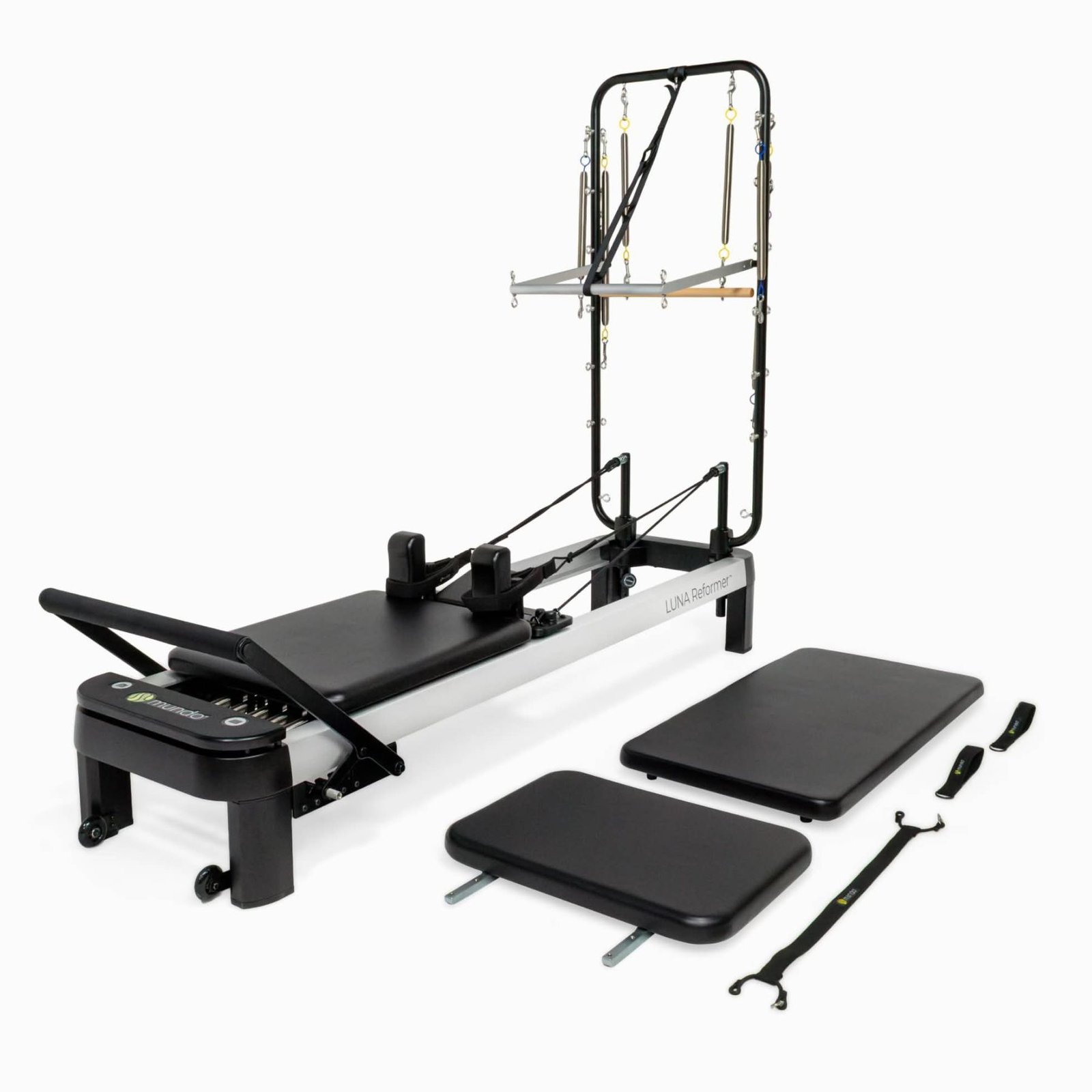 Mundo Luna Pilates Reformer with Tower and Mat Conversion BBMUNDO-LUNA-TM view 2
